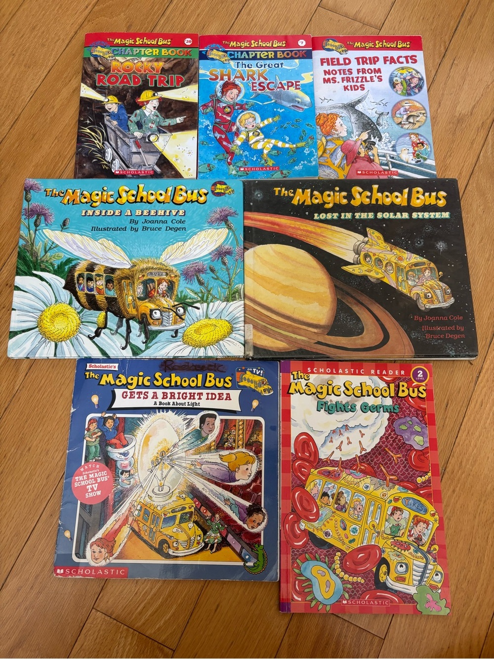 Vintage Magic School Bus Picture Book Lot